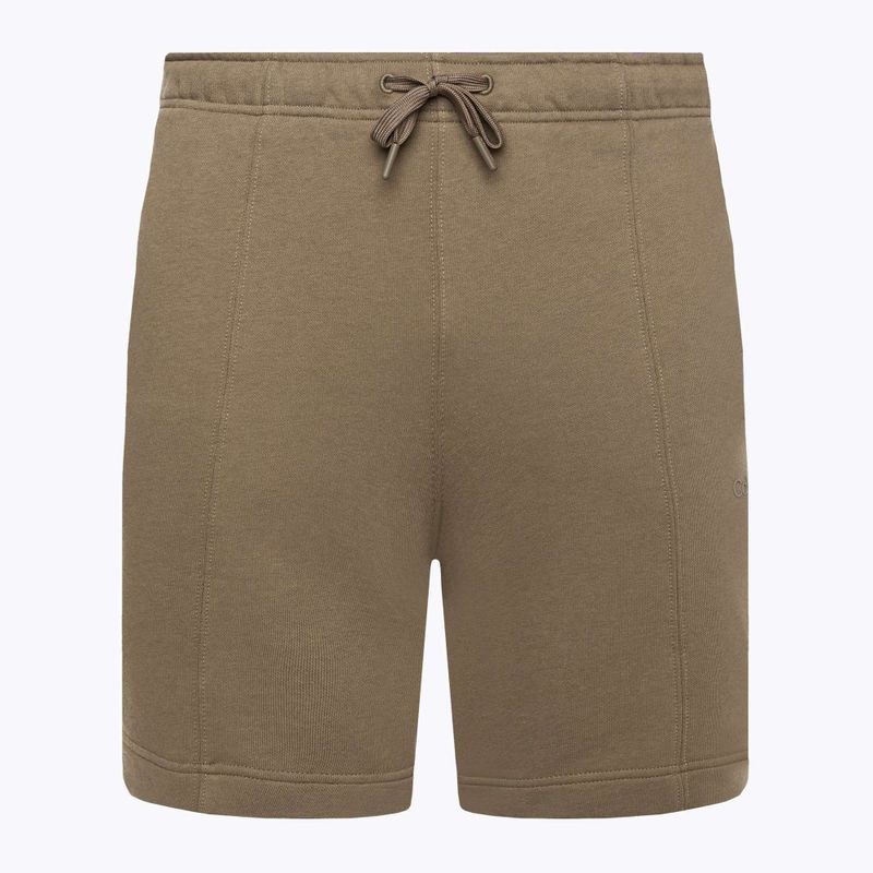 Pantaloncini da uomo Calvin Klein 8.5" in maglia grigio oliva 5