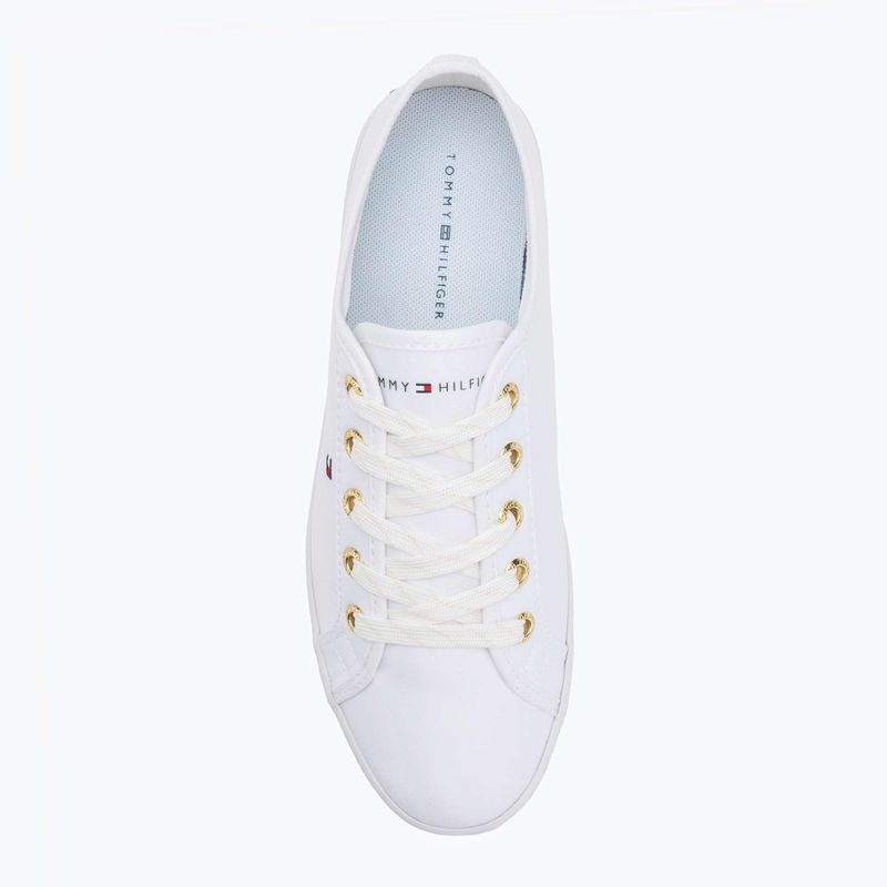 Scarpe da ginnastica Tommy Hilfiger donna Essential Nautical bianco 5