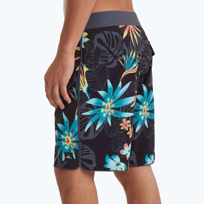 Pantaloncini da bagno O'Neill Hyperfreak Mysto Scallop 19'' neri mysto scallop 4