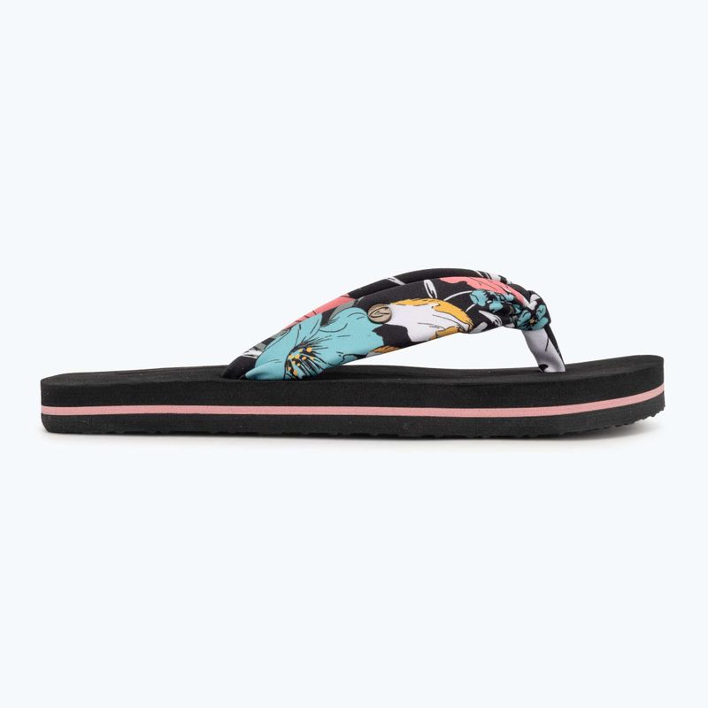 Infradito per bambini O'Neill Ditsy Sun nero/blu bluemchen 2