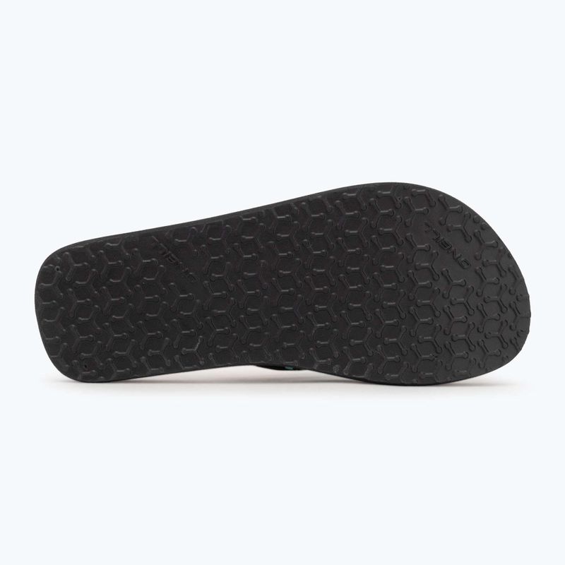 Infradito per bambini O'Neill Ditsy Sun nero/blu bluemchen 4