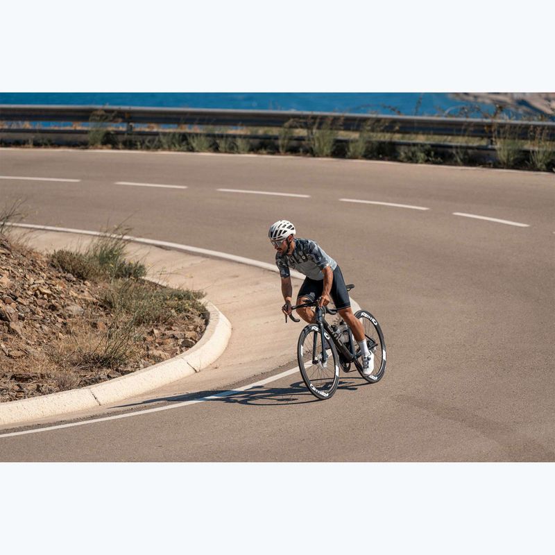 Maglia ciclismo uomo Rogelli Essential Graphic grigio 9