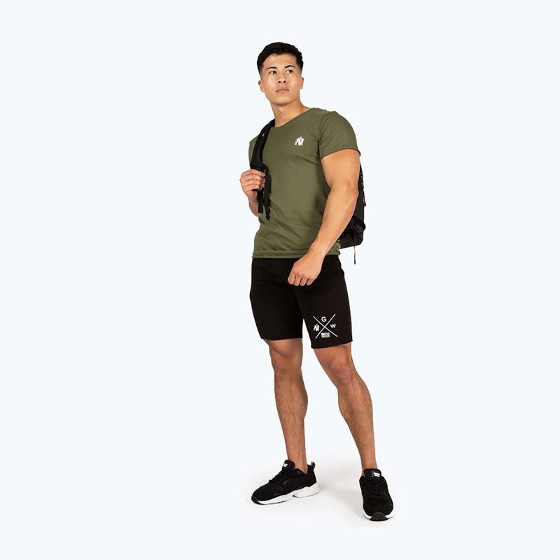 Maglietta da allenamento da uomo Gorilla Wear York verde 6