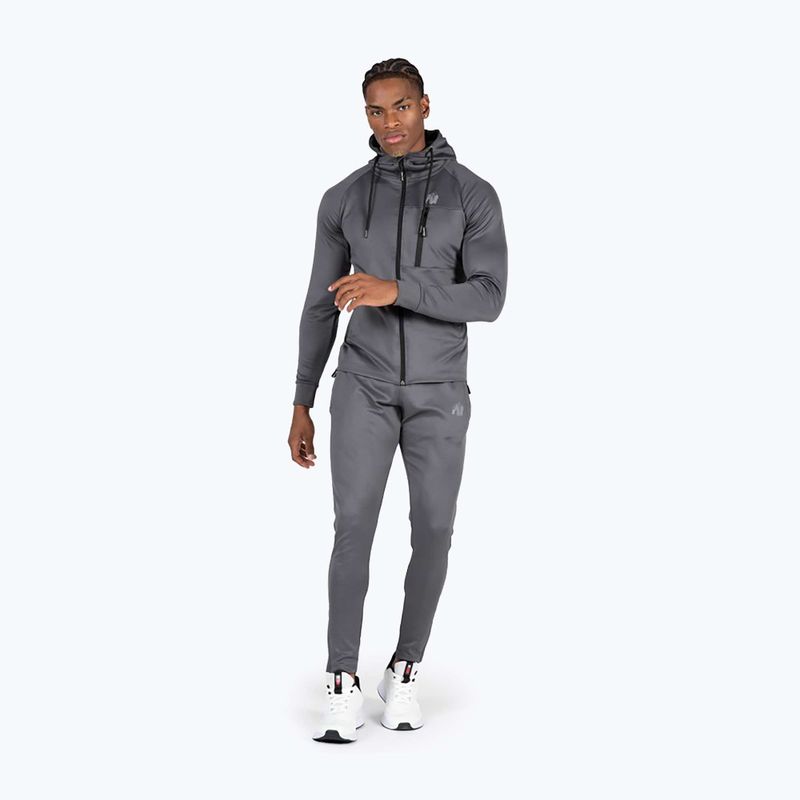 Felpa da allenamento Gorilla Wear da uomo Scottsdale grigio 2