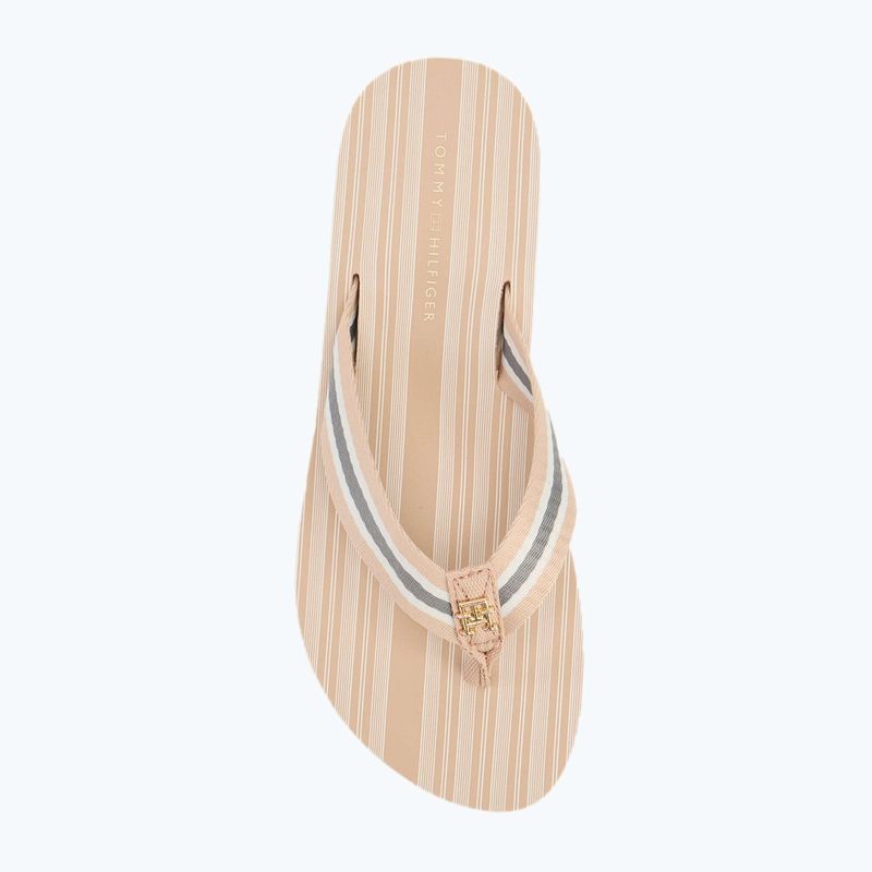 Tommy Hilfiger Im Th Print Beach Sandal infradito da donna misty blush 5