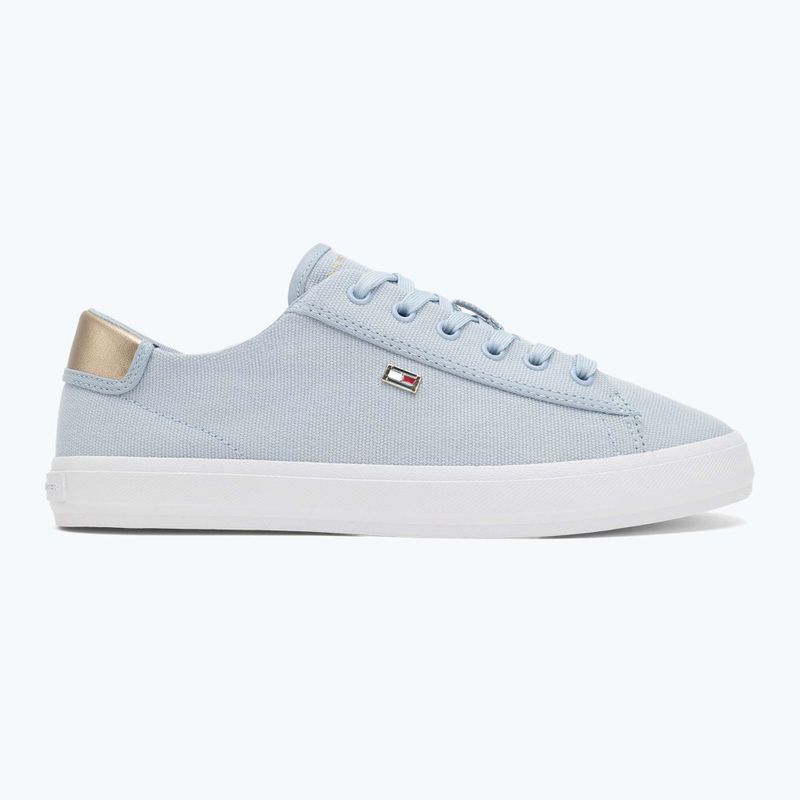Scarpe da ginnastica Tommy Hilfiger da donna Vulc Canvas Lace Up, blu chiaro 2