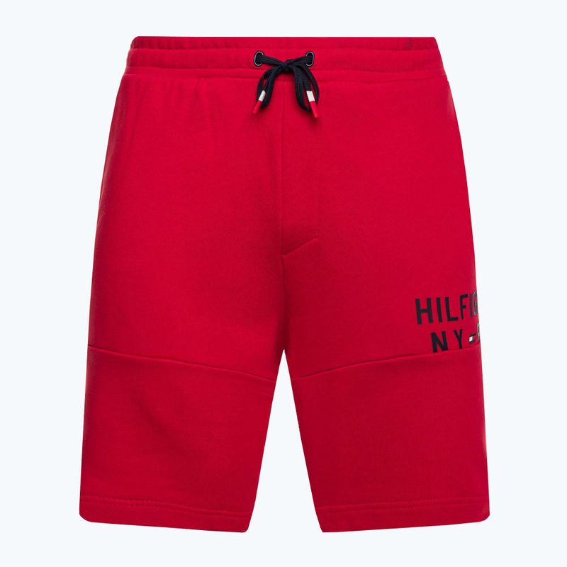 Tommy Hilfiger Graphic Sweatshort rosso da uomo 5