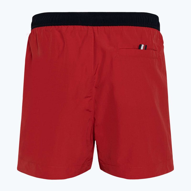 Pantaloncini da bagno Tommy Hilfiger Medium Drawstring primary red da uomo 2