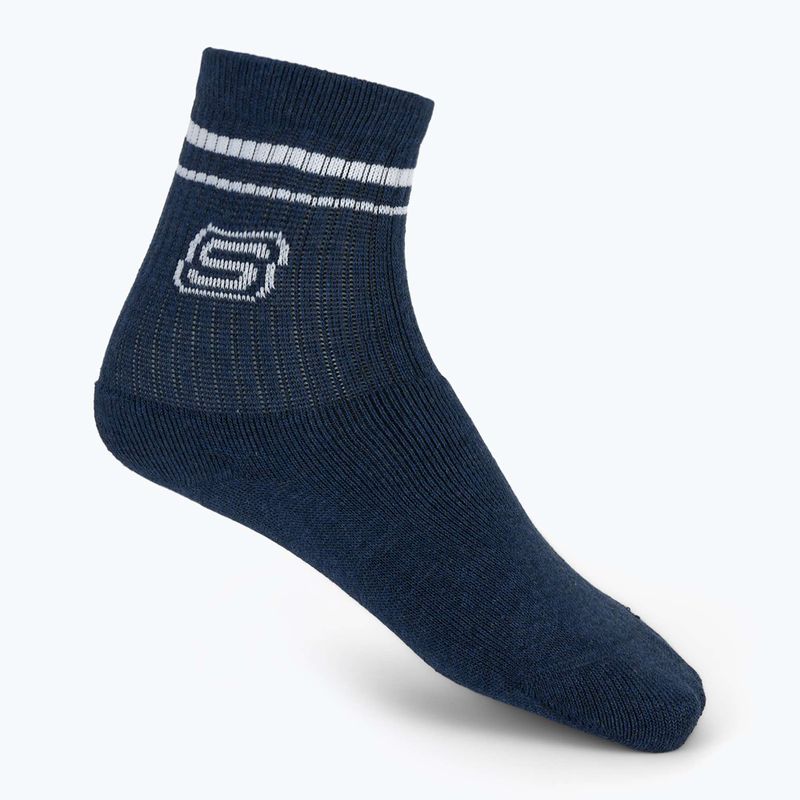 Calzini per bambini SKECHERS Full Terry Low Crew 3 paia white/blue 4