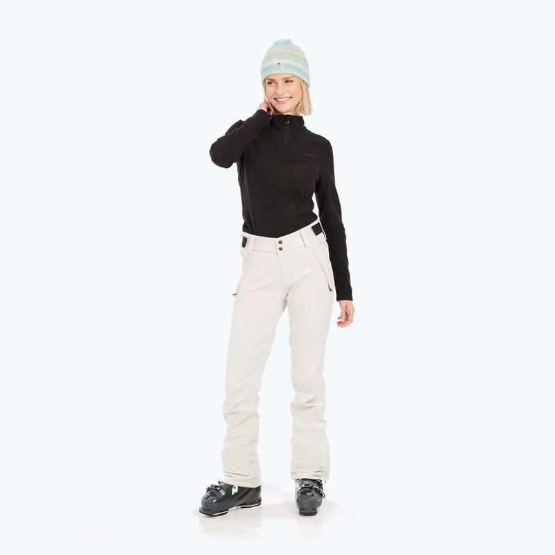 Felpa donna Protest PRTRemutez 1/4 Zip Active true black 2