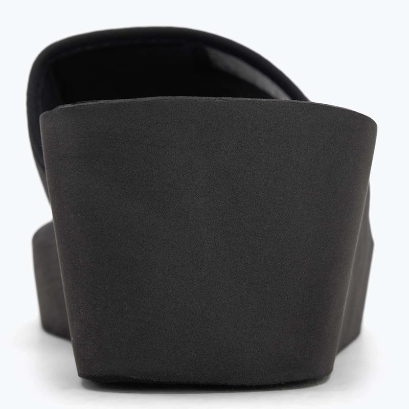 Calvin Klein infradito donna YW0YW01725 Beach Wedge Slide Canvas triple nero 6