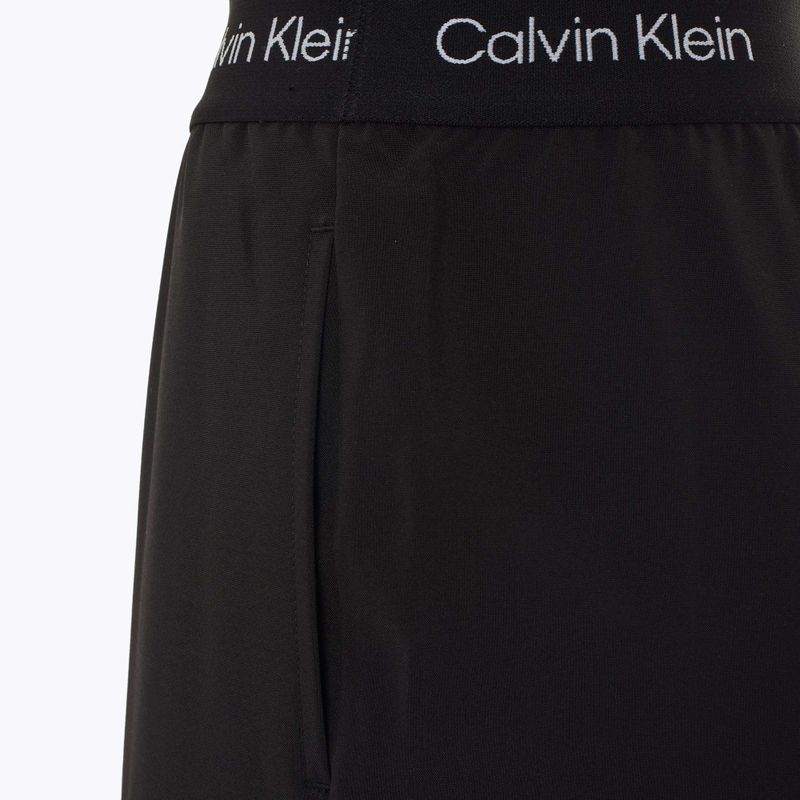 Pantaloni da donna Calvin Klein a gamba larga nero 3