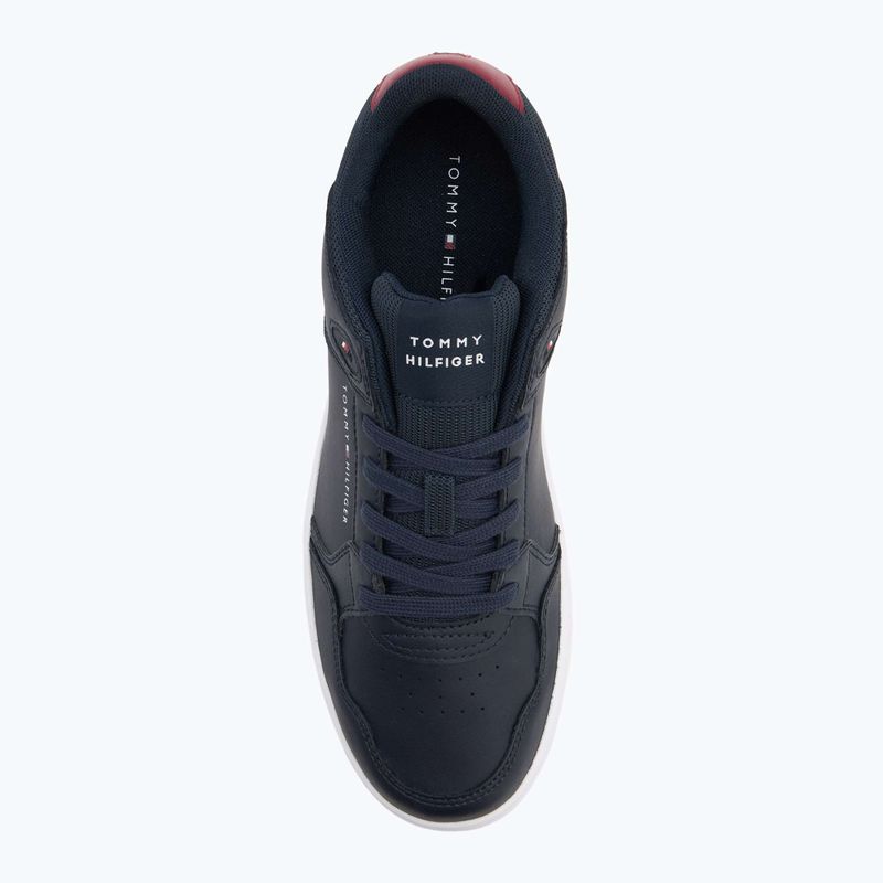 Scarpe da uomo Tommy Hilfiger Basket Core Lite Lth Mix desert sky 5