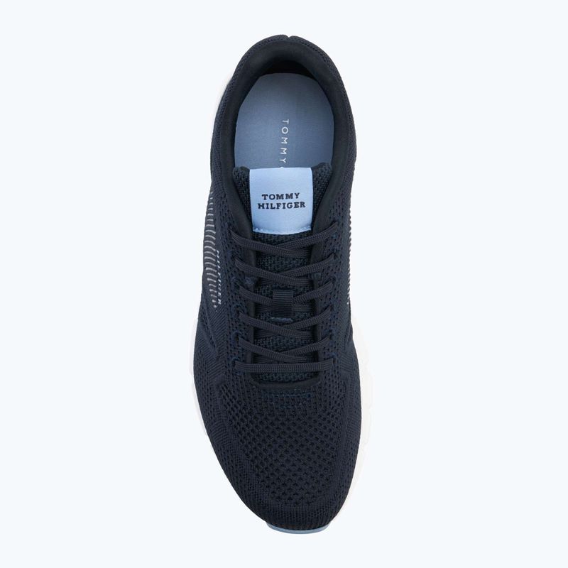 Tommy Hilfiger Comfort Run Knit - scarpe da uomo in pelle di deserto 5