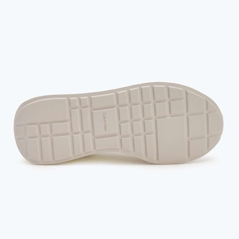 Scarpe da donna Calvin Klein YW0YW01990 Retro Runner Lace Up Nylon MG white/evening primrose/lily white 4