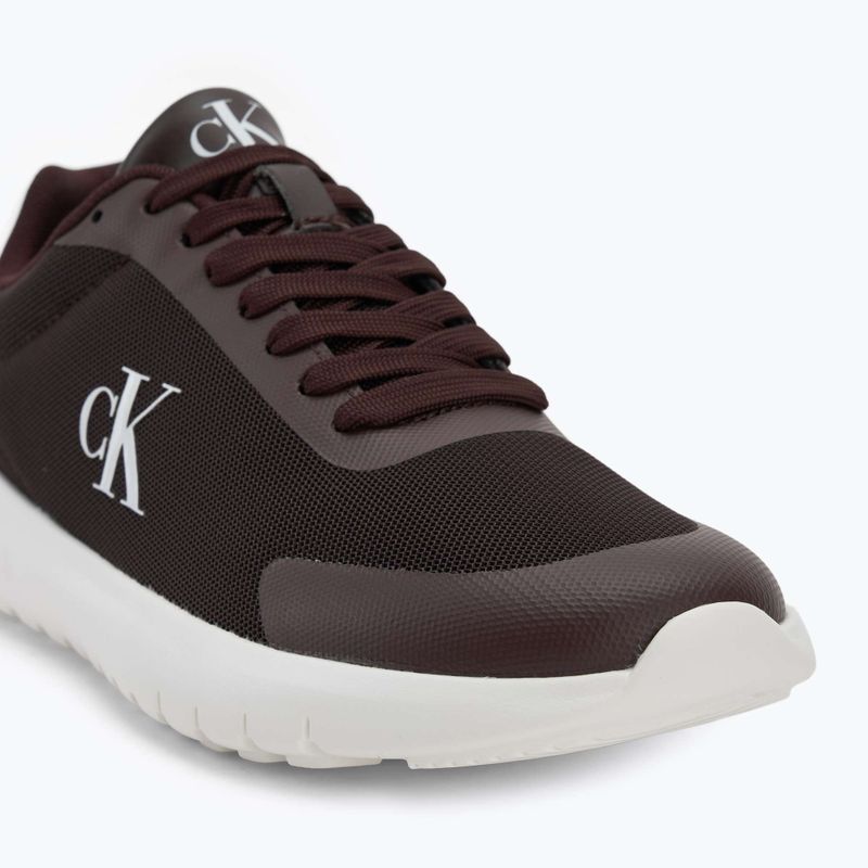 Scarpe donna Calvin Klein YW0YW01750 3 Eva Runner Mesh MG brown out/green haze 7