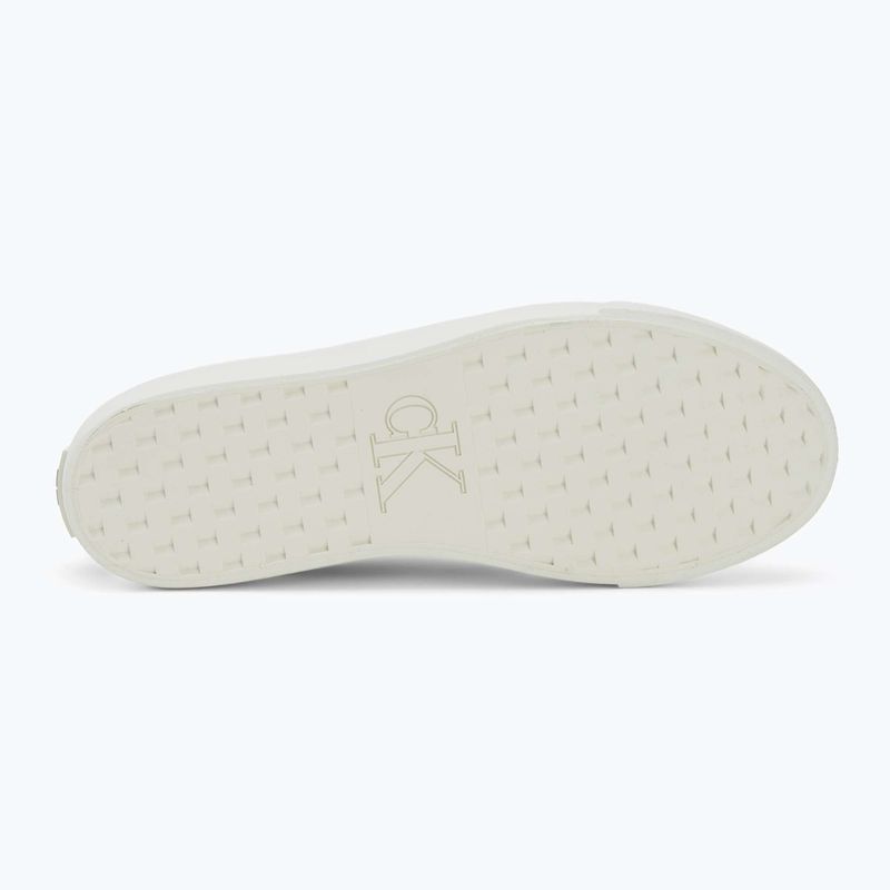 Scarpe da donna Calvin Klein HW0HW02970 Vulc Flatf Laceup Ripst deep lichen green/pink yarrow 4