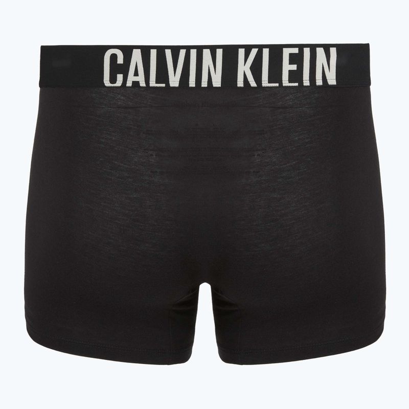 Boxer Calvin Klein 000NB3609A Boxer Brief 3 pairs black with oatmeal logo/black with age 5