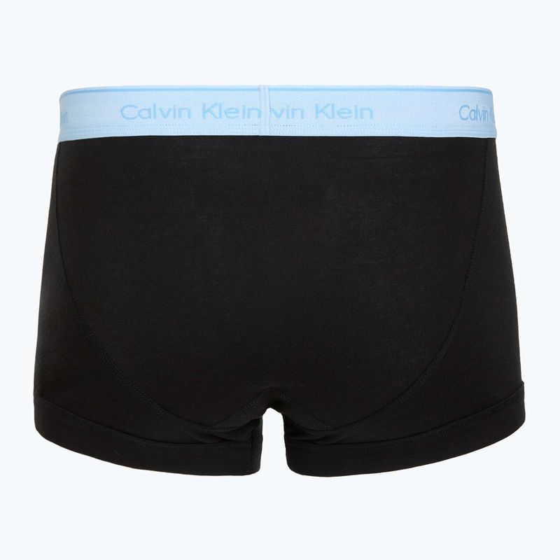 Boxer Calvin Klein LV00NB1897 Trunk 5 pairs of black bodies with black/misty grey/purple 3