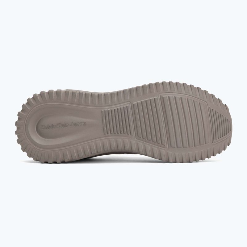 Scarpe da uomo Calvin Klein YM0YM01443 Eva Runner Laceup Sock Mat Mix taupe smog/black 4