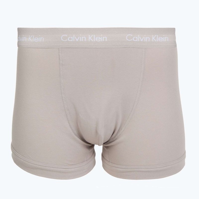 Boxer da uomo Calvin Klein 0000U2662G Trunk 3 pairs classic blue/porpoise/black 2