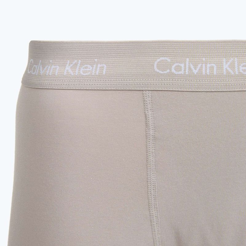 Boxer da uomo Calvin Klein 0000U2662G Trunk 3 pairs classic blue/porpoise/black 6