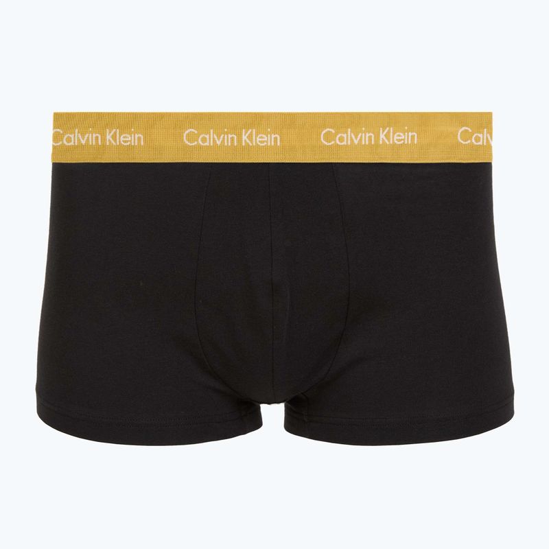 Boxer Calvin Klein LV00NB4412 Low Rise Trunk 5 pairs of black bodies with driftwood/moonlight 3