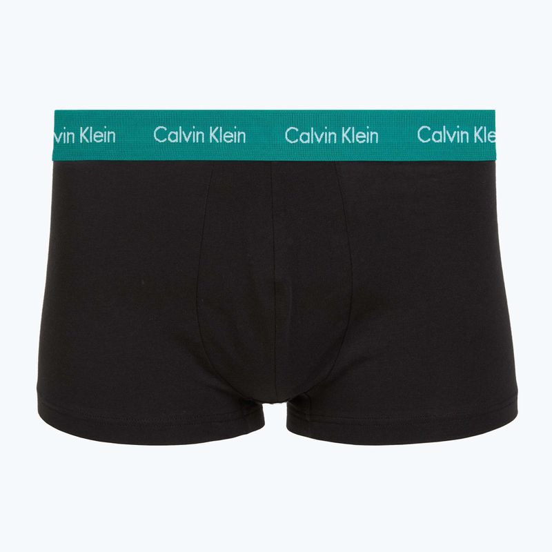 Boxer Calvin Klein LV00NB4412 Low Rise Trunk 5 pairs of black bodies with driftwood/moonlight 5