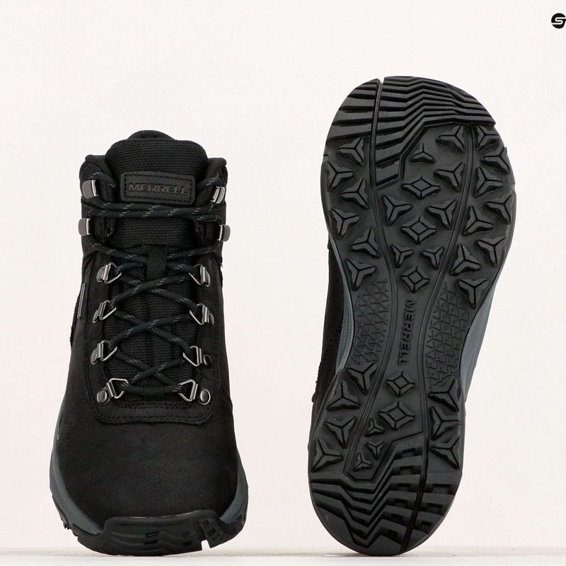 Scarpe da trekking da uomo Merrell Erie Mid Ltr WP nero 15