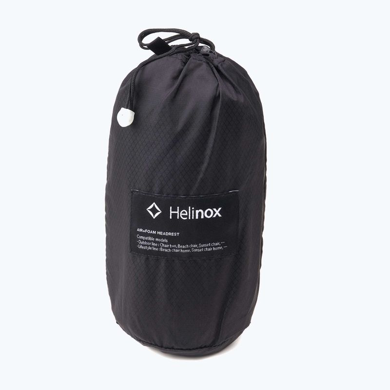 Helinox Poggiatesta Cuscino da viaggio in aria e schiuma nero 5
