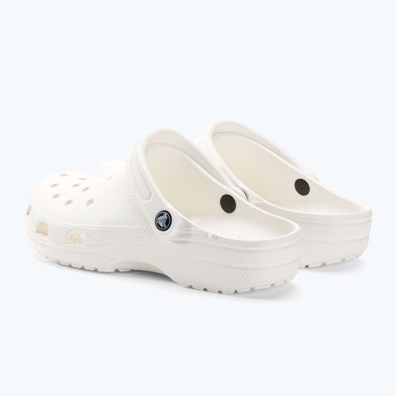 Infradito Crocs Classic bianco da uomo 4