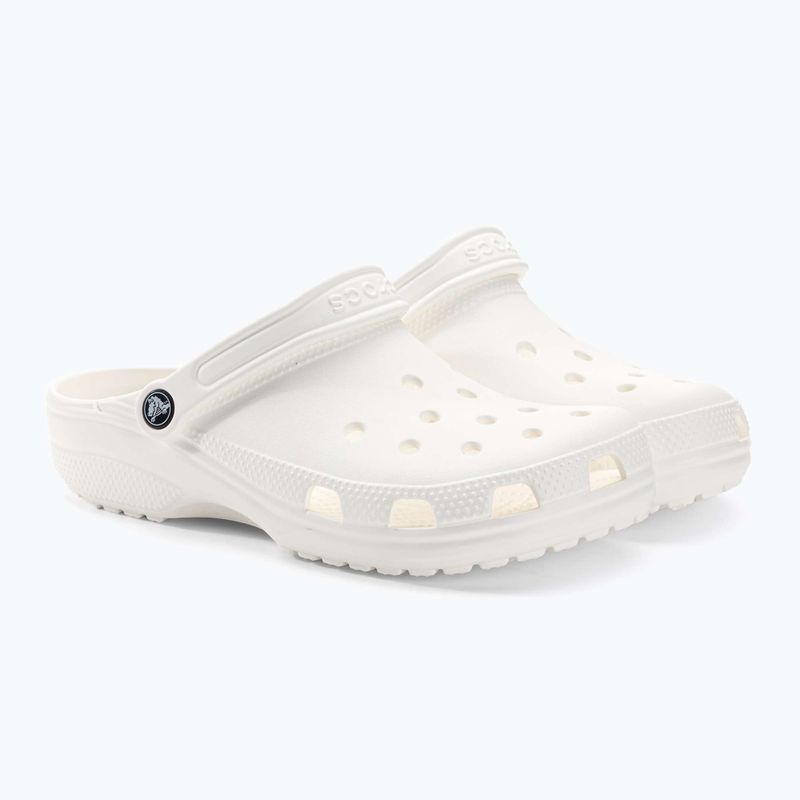 Infradito Crocs Classic bianco da uomo 5