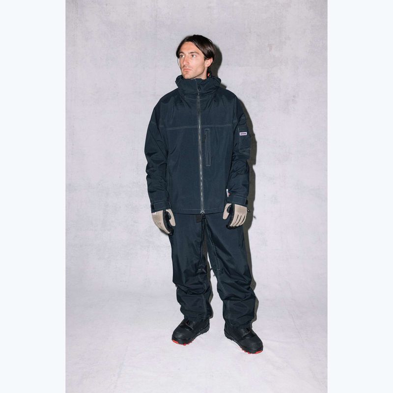 Pantaloni da snowboard uomo 686 Deconstructed Dojo black 9