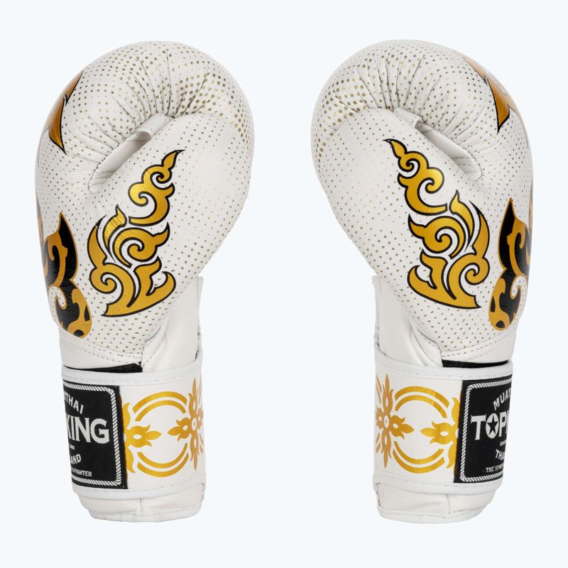 Guantoni da boxe Top King Kanok bianco 4
