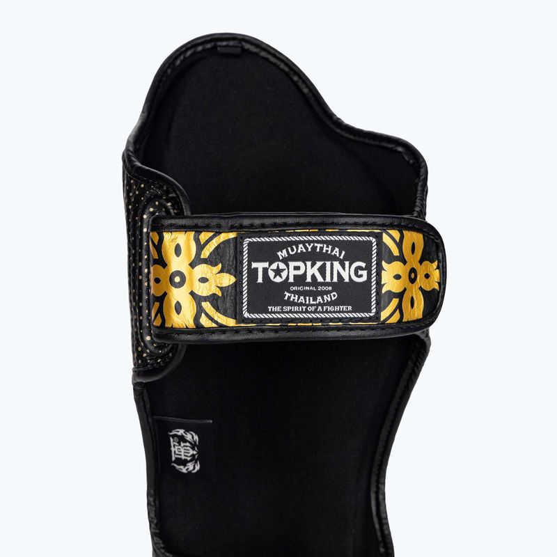 Protezioni per tibie e piedi Top King Kanok nere 7