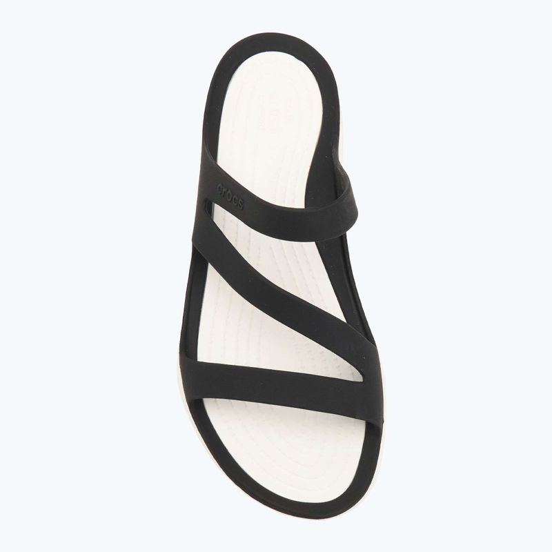 Crocs Swiftwater Sandal W nero/nero 203998-060 infradito 5