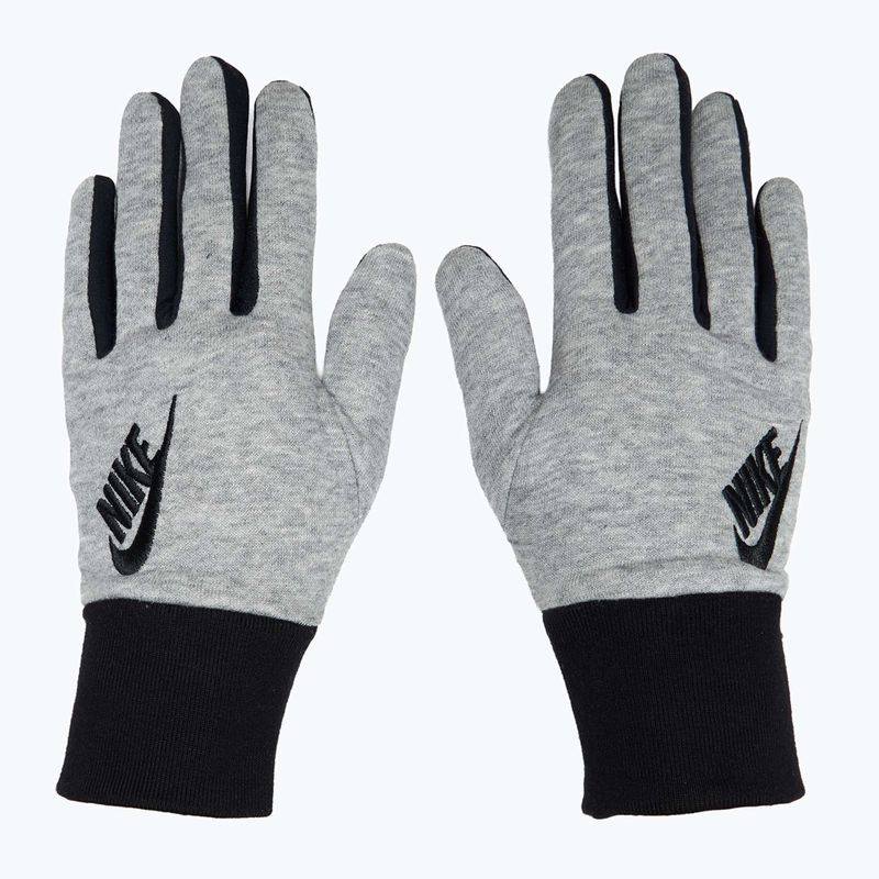 Guanti da corsa Nike Club Fleece donna grigio erica/nero/nero 2