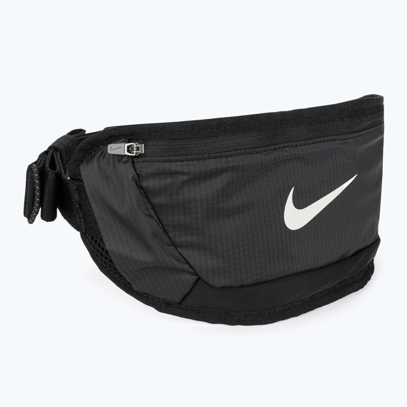 Nike Challenger 2.0 Waist Pack Grande marsupio nero/bianco 2