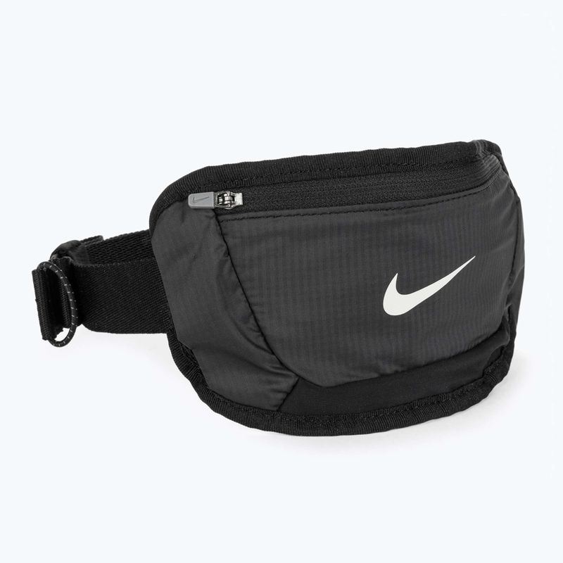 Nike Challenger 2.0 Waist Pack Piccolo marsupio nero/bianco 2