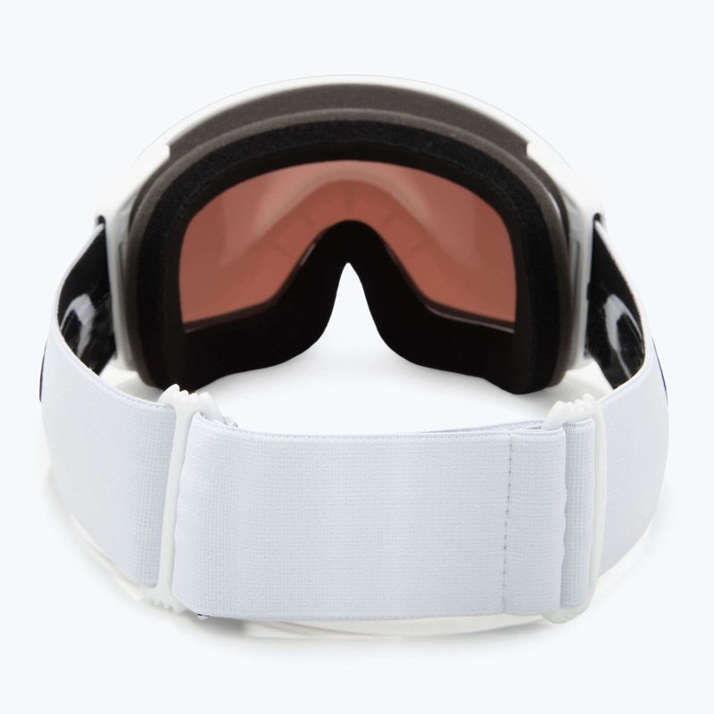 Occhiali da sci Oakley Flight Tracker L bianco opaco/primo oro rosa iridium 3