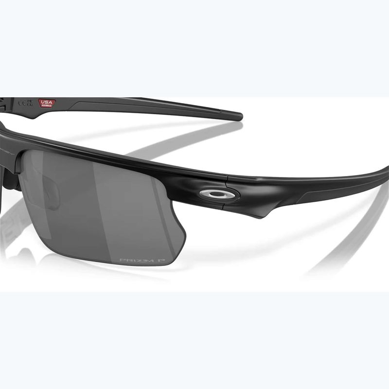 Occhiali da sole Oakley Bisphaera nero opaco/prizm black polarizzati 7