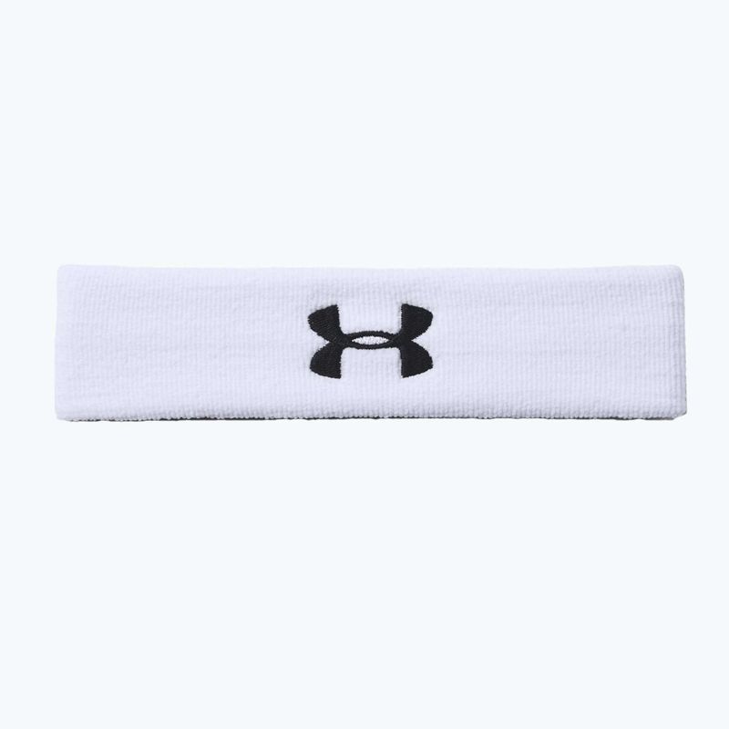 Fascia Under Armour Performance da uomo bianco/nero