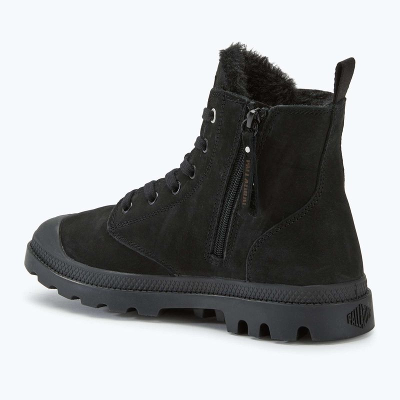 Scarpe Palladium uomo Pampa HI ZIP WL nero 3