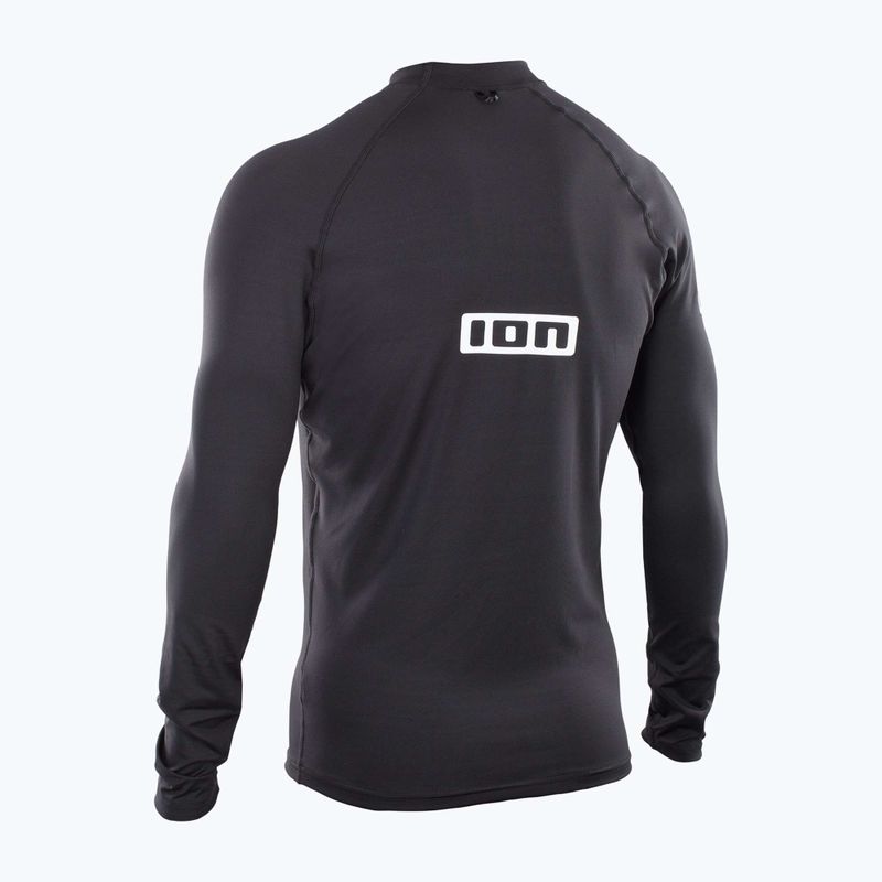 Manica lunga nuoto uomo ION Lycra Promo nero 2