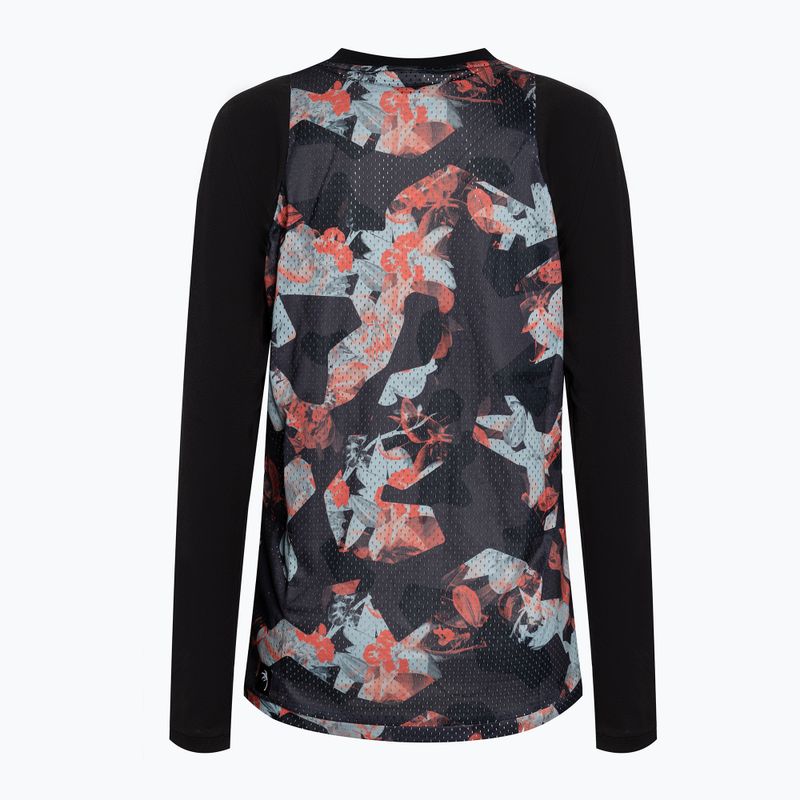 Ciclismo donna manica lunga ION Scrub nero 2