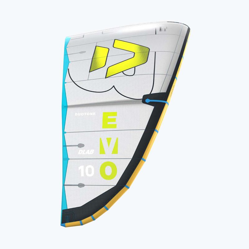Aquilone da kitesurf Duotone Evo D/LAB grey/lime 3