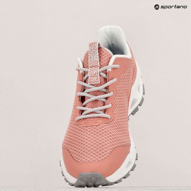Stivali da trekking Jack Wolfskin da donna Prelight Vent Low rosa alba 9