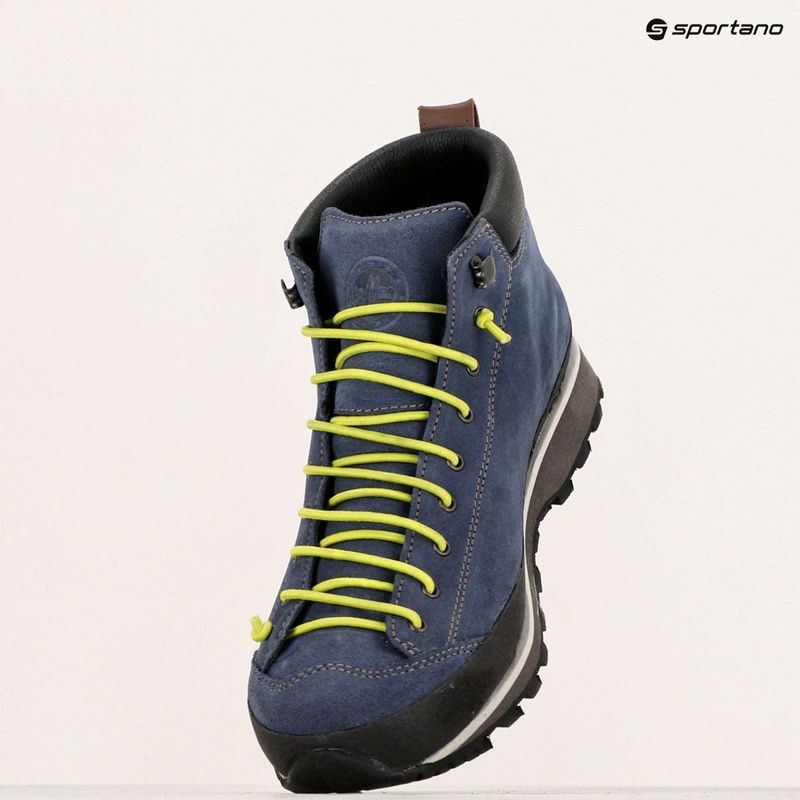 Scarpe da trekking da uomo Lomer Bio Naturale Mid Mtx Suede flag/lime 10