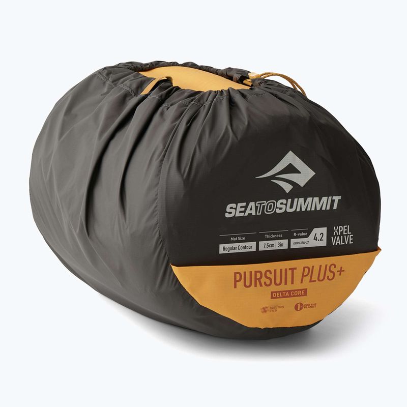 Sea To Summit Pursuit Plus SI Regular materassino autogonfiante giallo 7