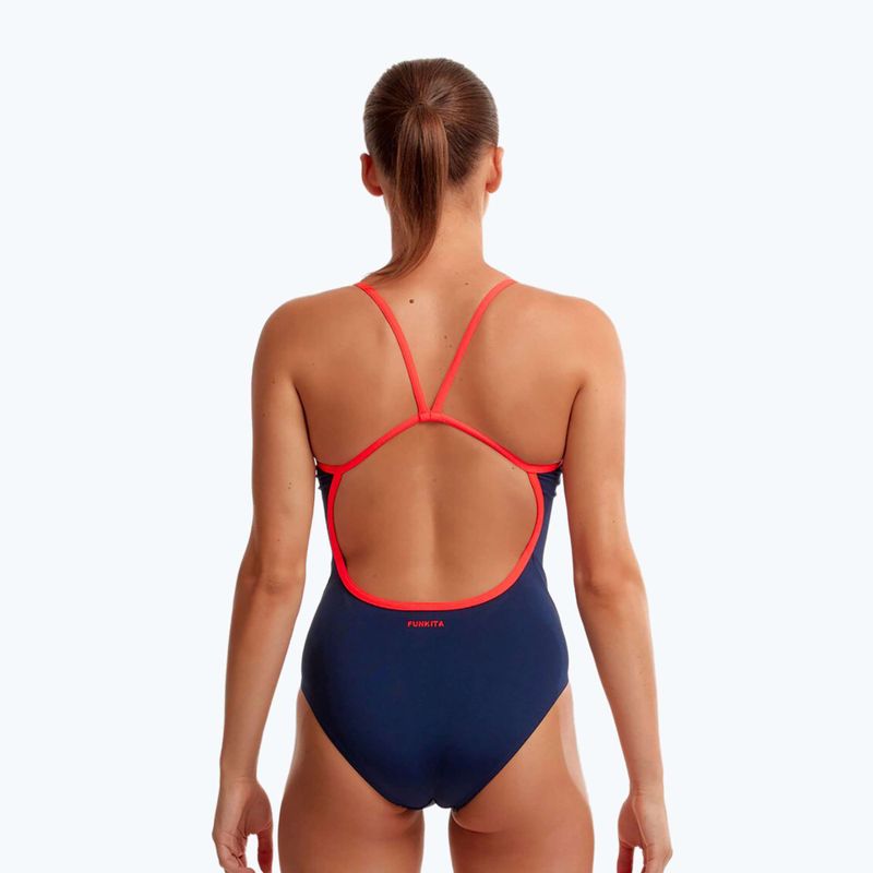 Costume da bagno donna Funkita Single Strap One Piece ocean fire 6